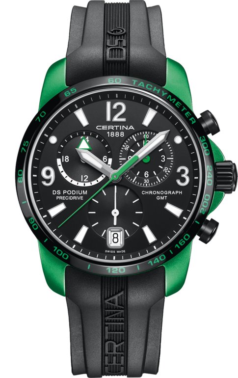 Certina DS Podium Chronograph GMT Aluminium C001.639.97.057.03