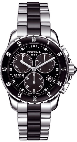 Certina DS First Lady Ceramic Chrono C014.217.11.051.01