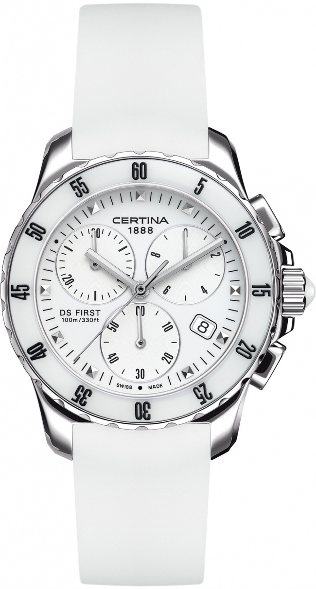 Certina DS First Lady Ceramic Chrono C014.217.17.011.00