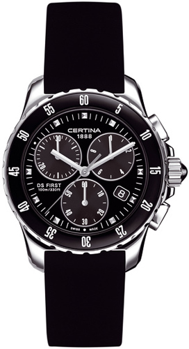 Certina DS First Lady Ceramic Chrono C014.217.17.051.00