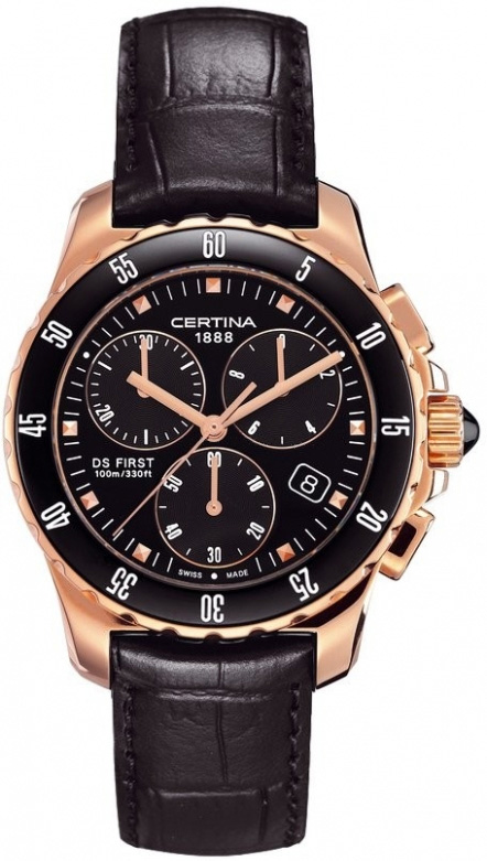 Certina DS First Lady Ceramic Chrono C014.217.36.051.00