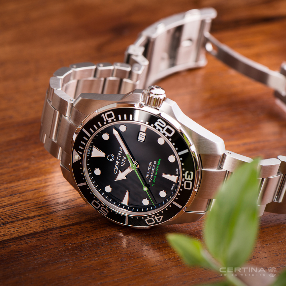 Certina C032.407.11.051.02 DS Action DS Action Diver Automatic zegarek męski sportowy szafirowe - miniatura 4