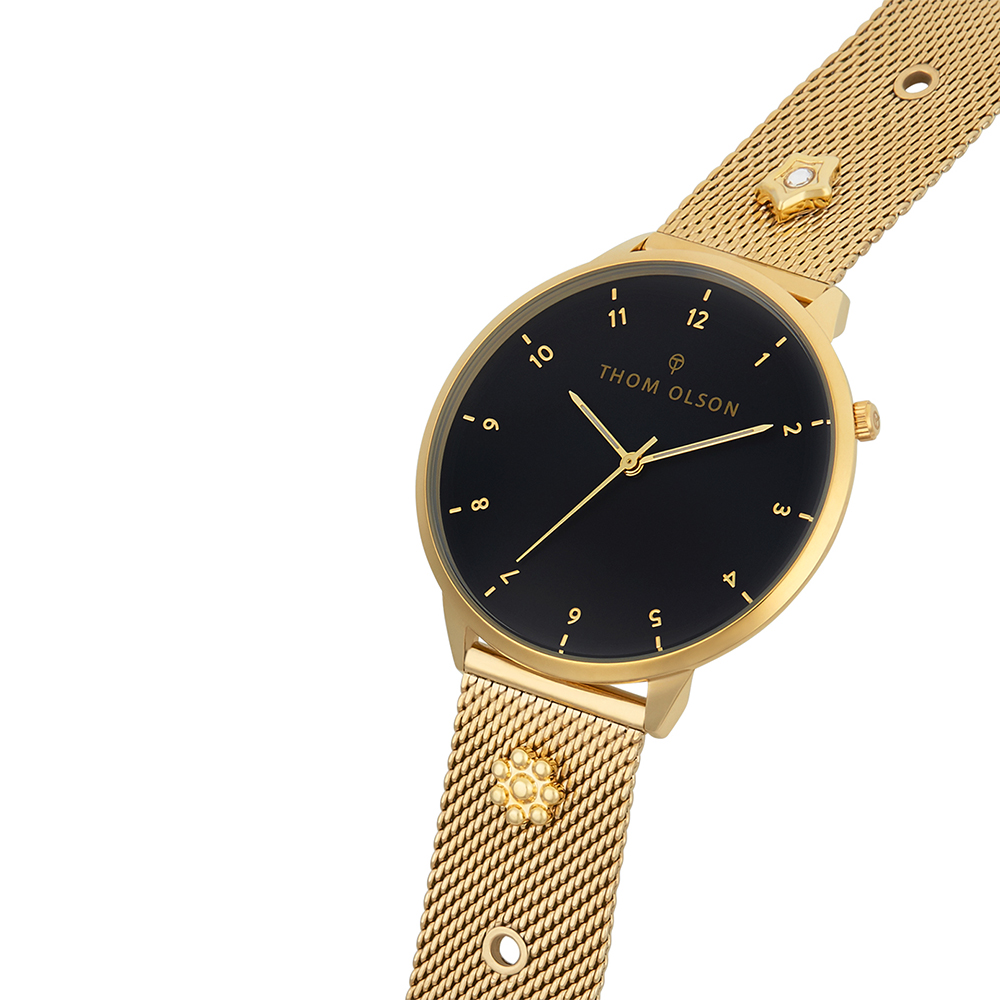 Thom Olson CBTO003 Night Dream Night Dream Gold Stars zegarek damski fashion/modowy mineralne - miniatura 5