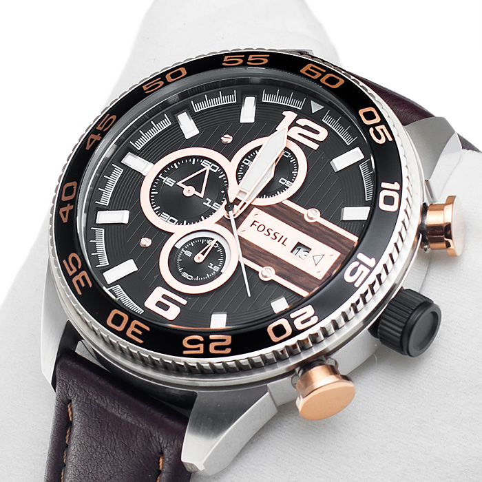 zegarek Fossil CH2559 męski z chronograf Wyprzedaż - miniatura 3