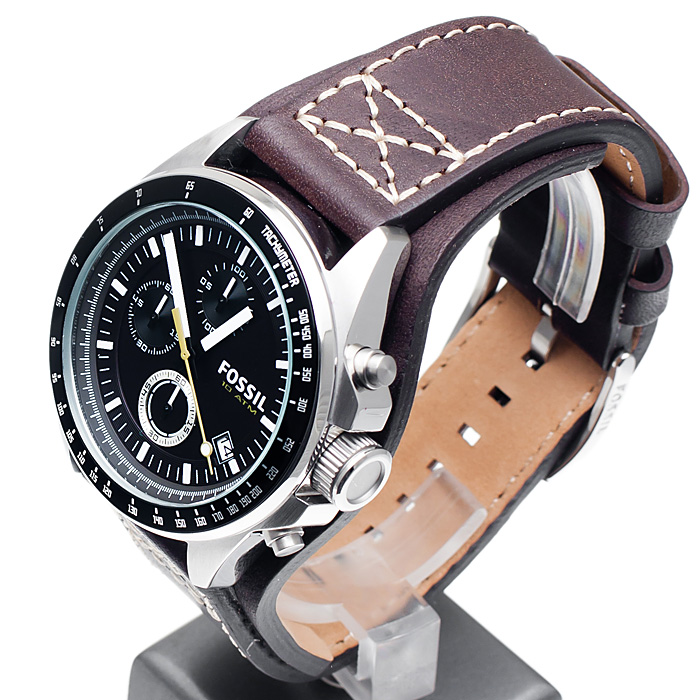 zegarek Fossil CH2599 DECKER - MENS męski z tachometr Sport - miniatura 3