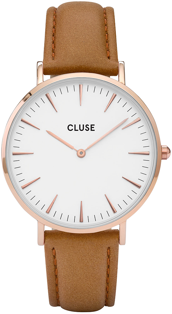 Cluse Gold White/Caramel CW0101201017