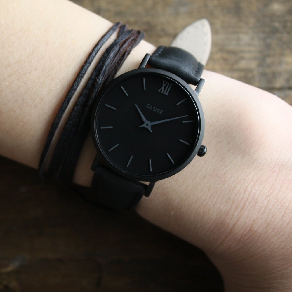 Zegarek Cluse damski Minuit Full Black - miniatura 5