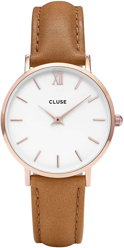 Cluse Rose Gold White/Caramel CW0101203018