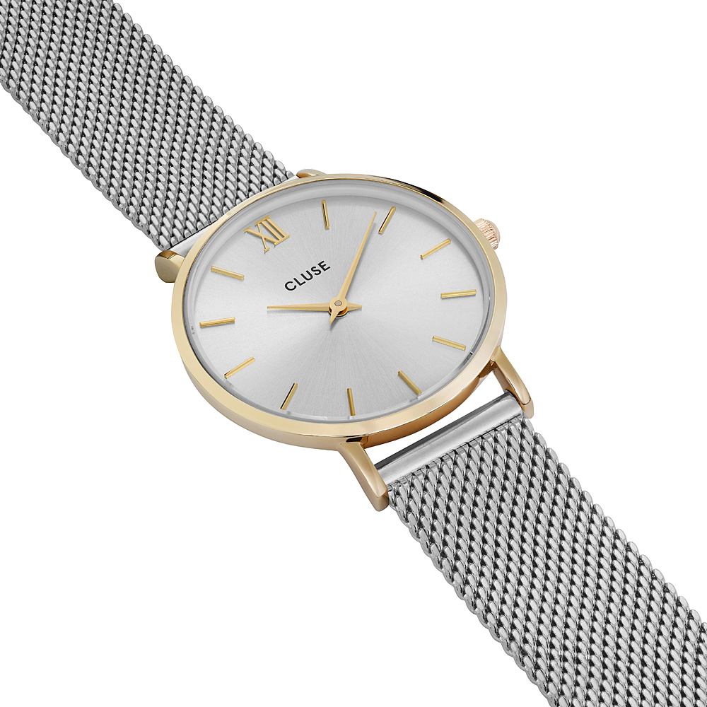 zegarek Cluse CL30024 złoty Minuit