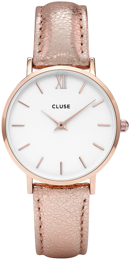 Cluse Rose Gold White/Rose Gold Metallic CL30038