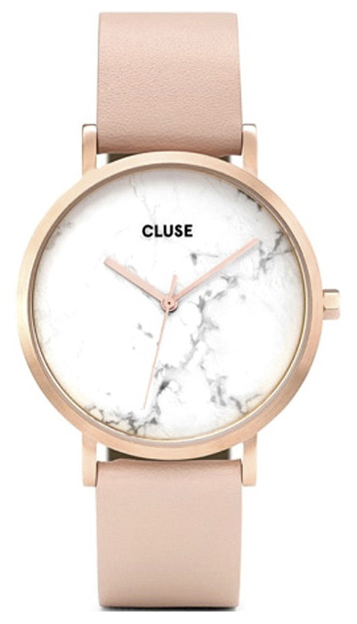 Cluse Rose Gold White Marble/Nude CL40009
