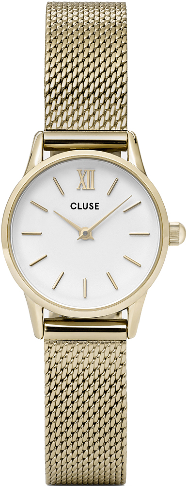 Cluse Mesh Gold/White CW0101206001