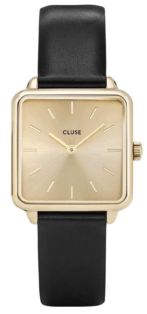 Cluse CL60004 La Tetragone Gold Gold/Black