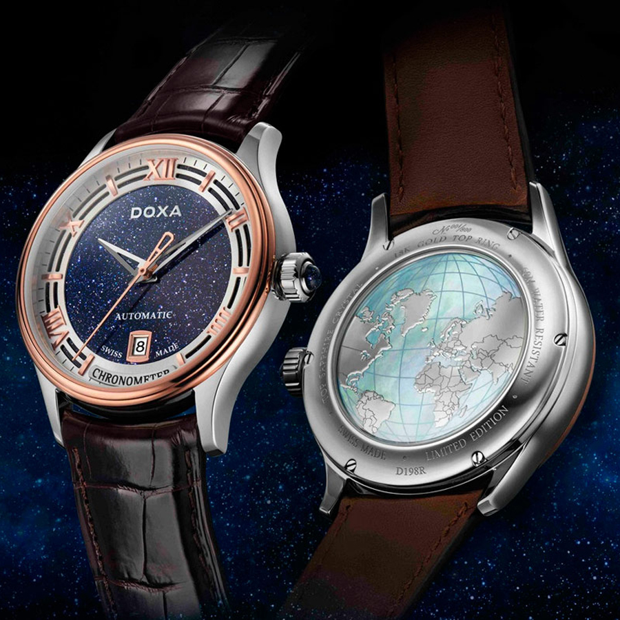 Doxa D198RBU zegarek męski Grandemetre - miniatura 2