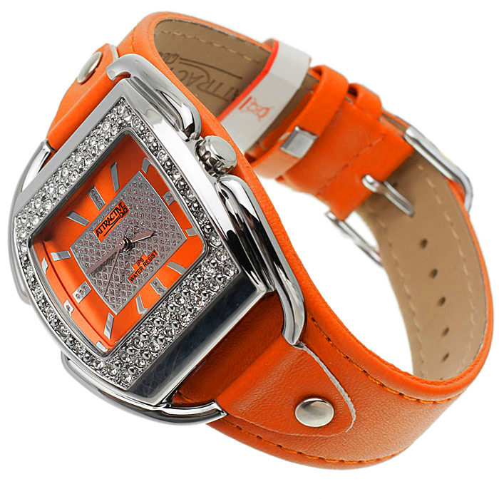 zegarek QQ DB19-302 srebrny Damskie - miniatura 4
