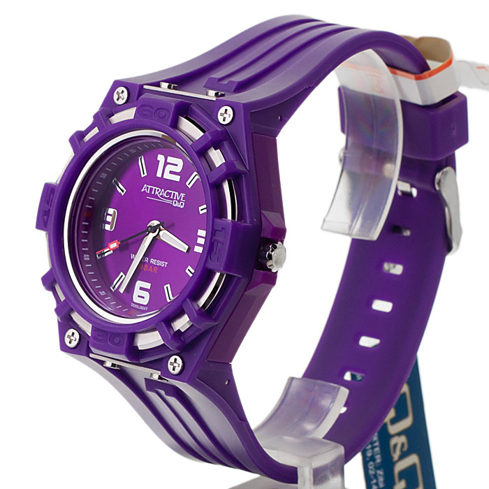 QQ DD00-004 męski zegarek Unisex pasek - miniatura 3