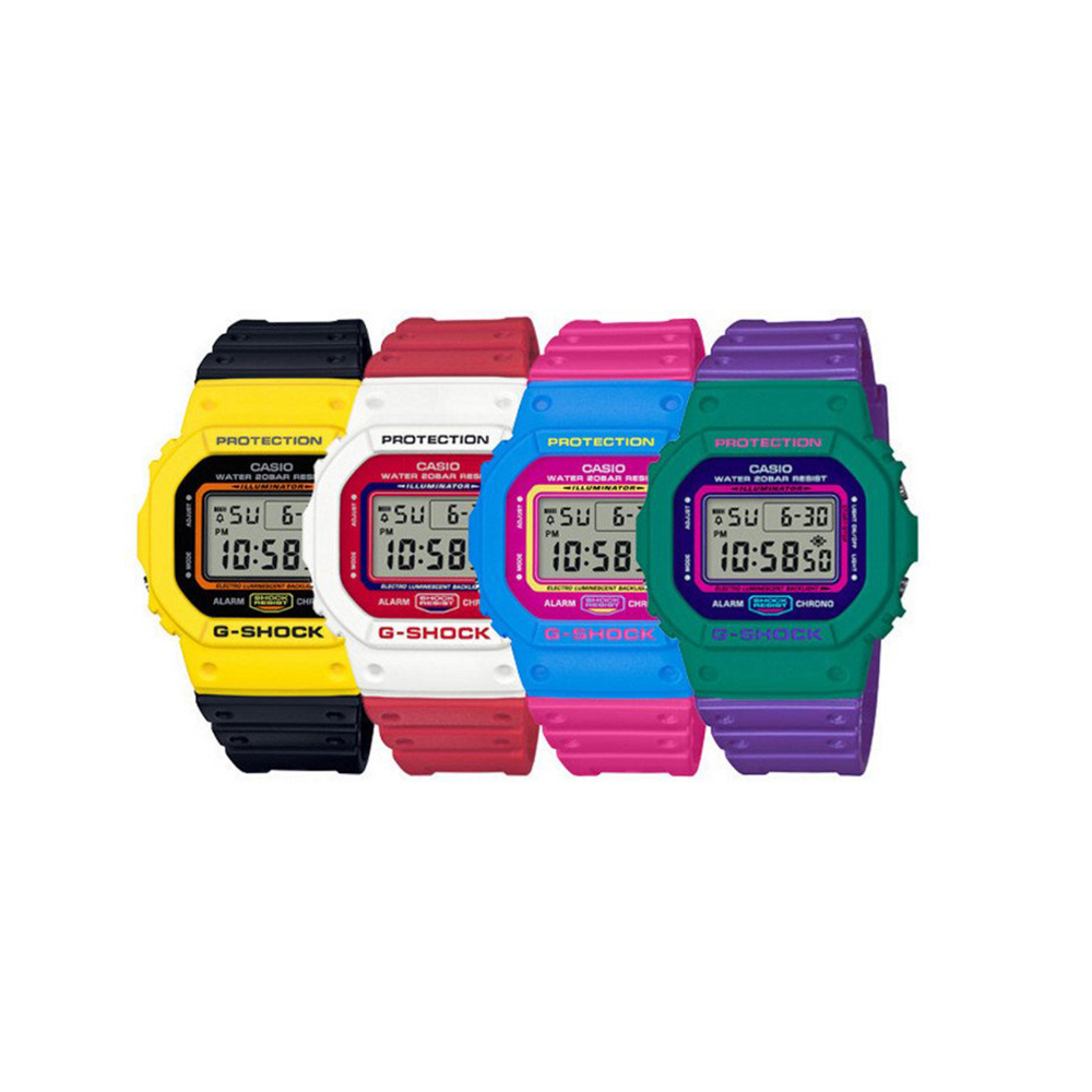 G-Shock DW-5600TB-1ER męski zegarek G-SHOCK Specials pasek - miniatura 3