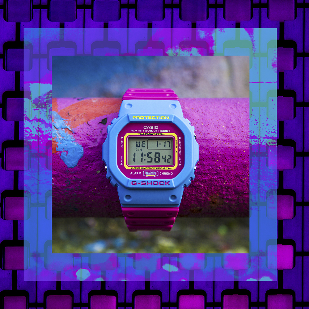 G-Shock DW-5600TB-4BER zegarek męski sportowy G-SHOCK Specials pasek - miniatura 7
