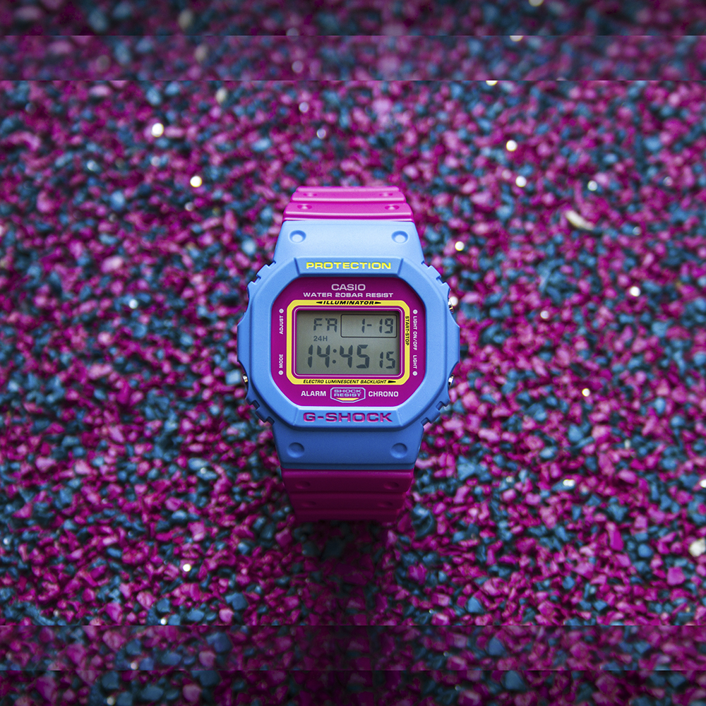 G-Shock DW-5600TB-4BER G-SHOCK Specials zegarek męski sportowy mineralne - miniatura 5