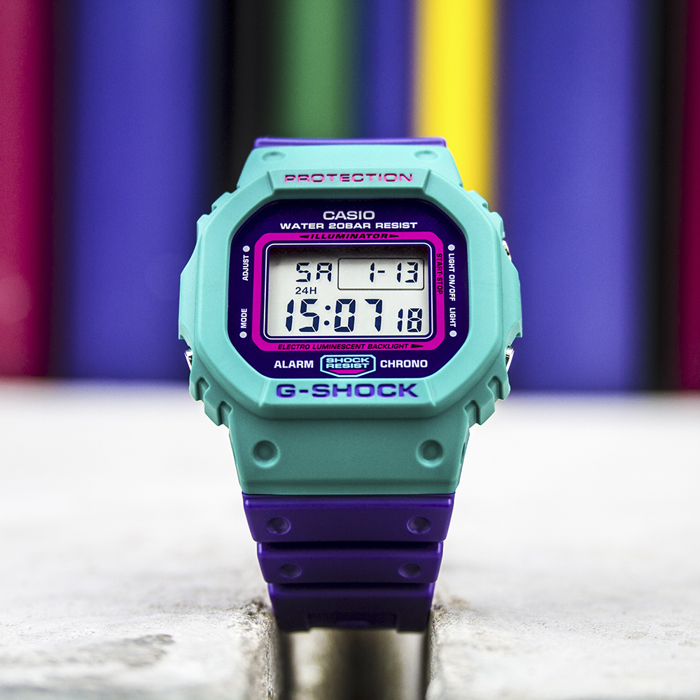 G-Shock DW-5600TB-6ER zegarek męski sportowy G-SHOCK Specials pasek - miniatura 6