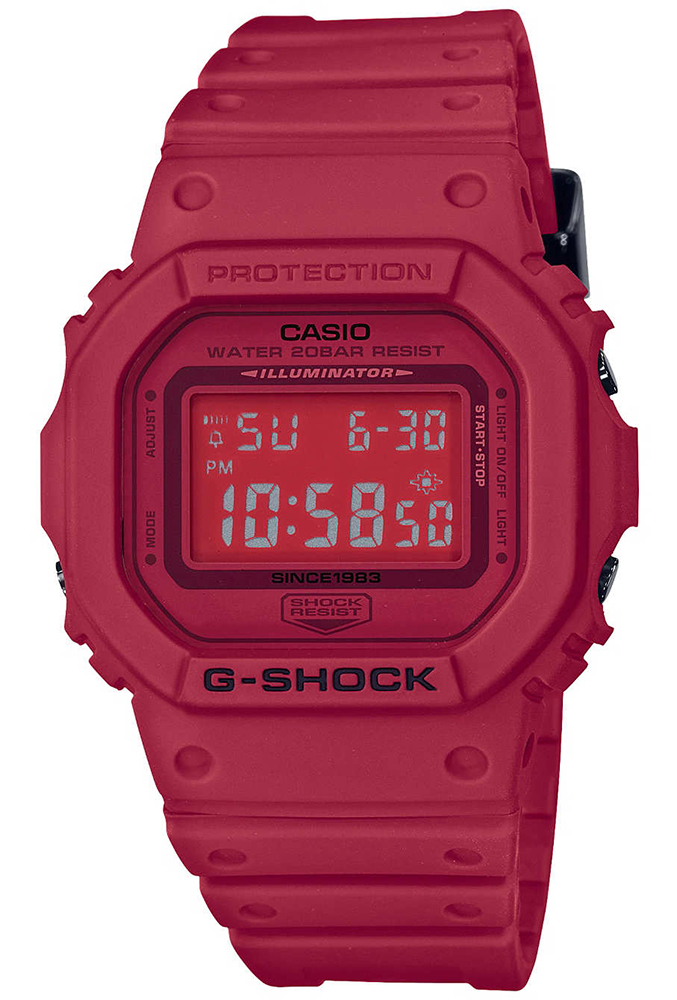 G-SHOCK 35TH ANNIVERSARY RED OUT COLLECTION DW-5635C-4ER