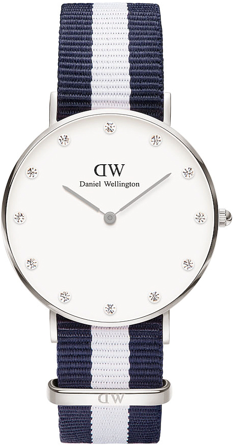 Daniel Wellington Glasgow Silver 0963DW DW00100082