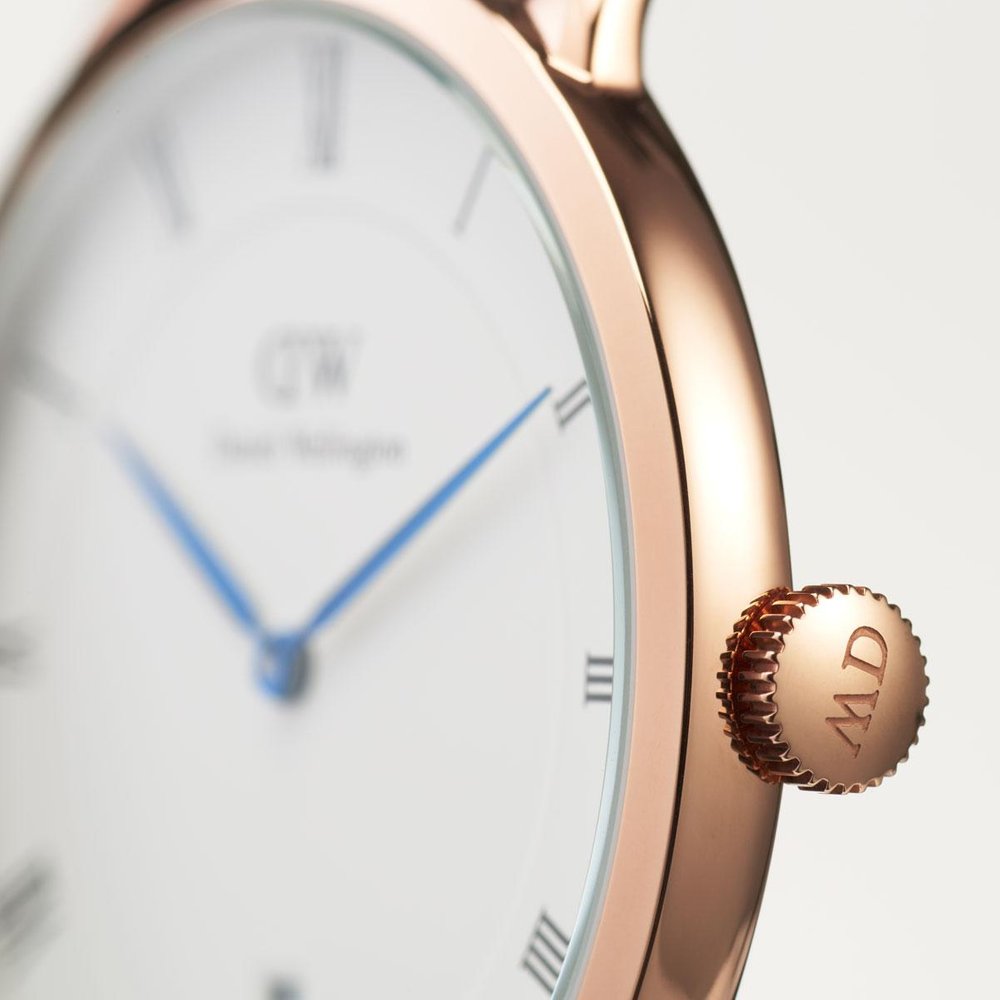 Daniel Wellington DW00100084 Dapper Sheffield 1101DW zegarek męski klasyczny mineralne - miniatura 5