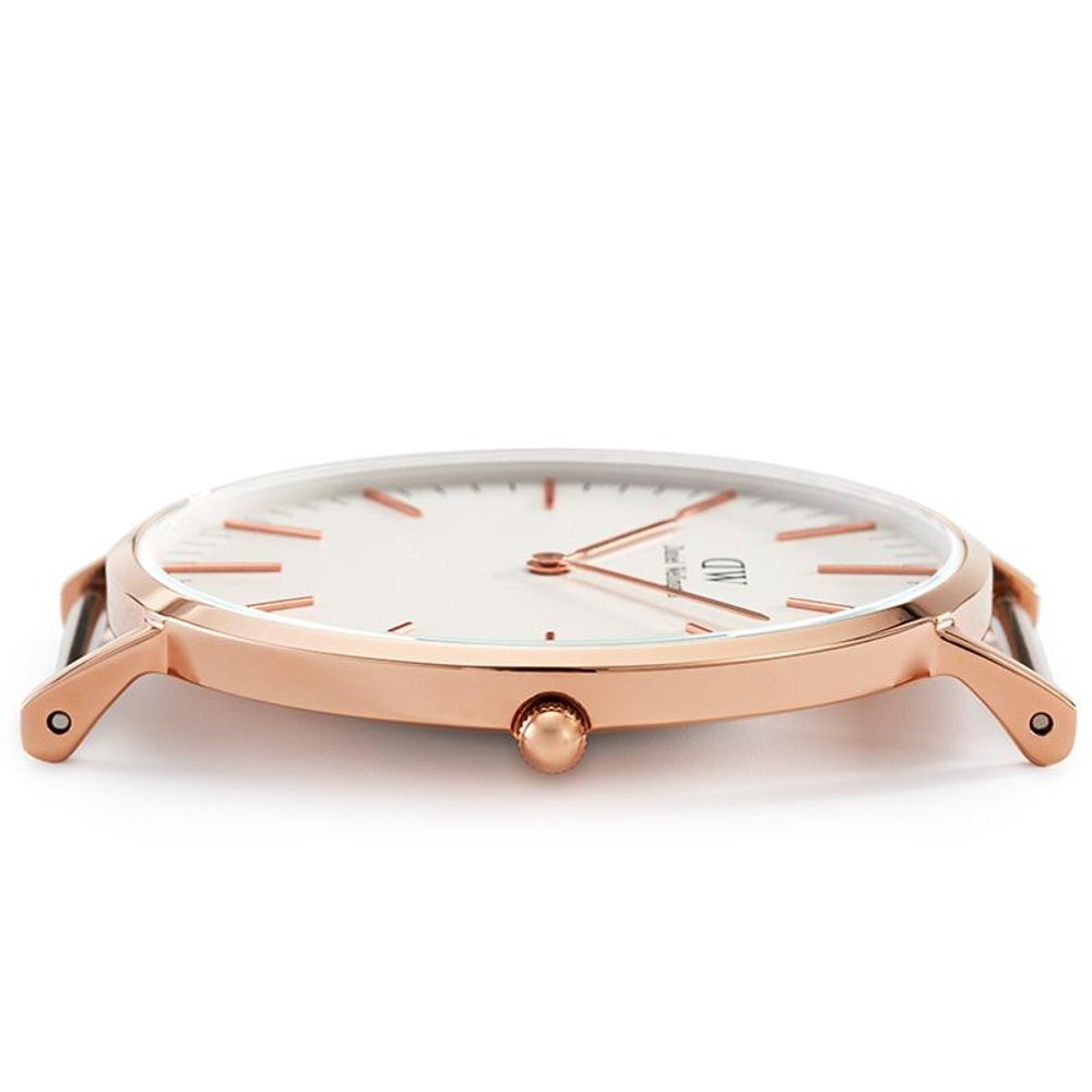 Daniel Wellington DW00100109 męski zegarek Classic pasek - miniatura 3