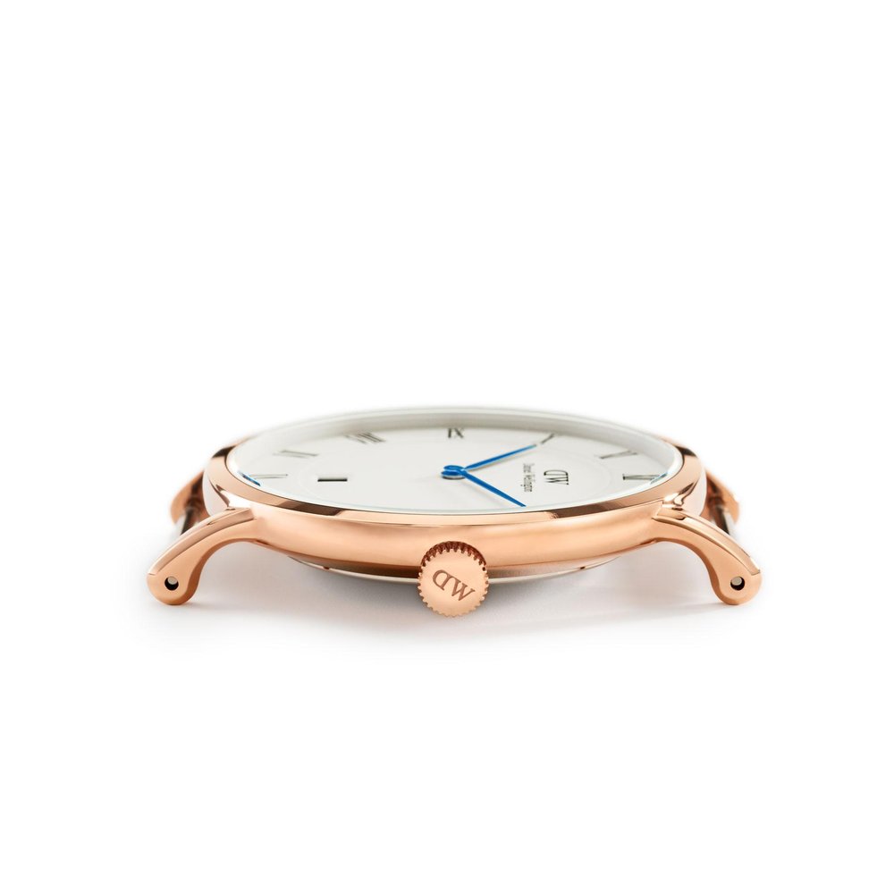 zegarek Daniel Wellington DW00100115 różowe złoto Dapper - miniatura 4