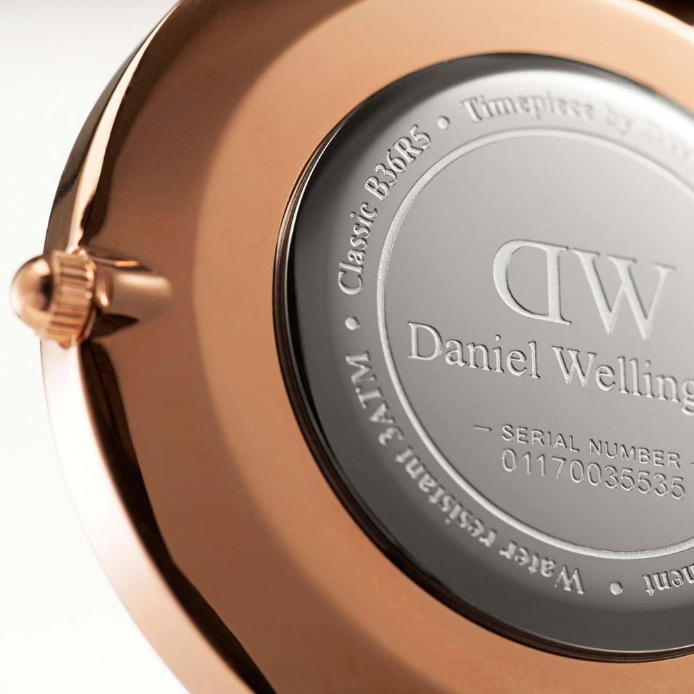 Daniel Wellington DW00100125 męski zegarek Classic pasek