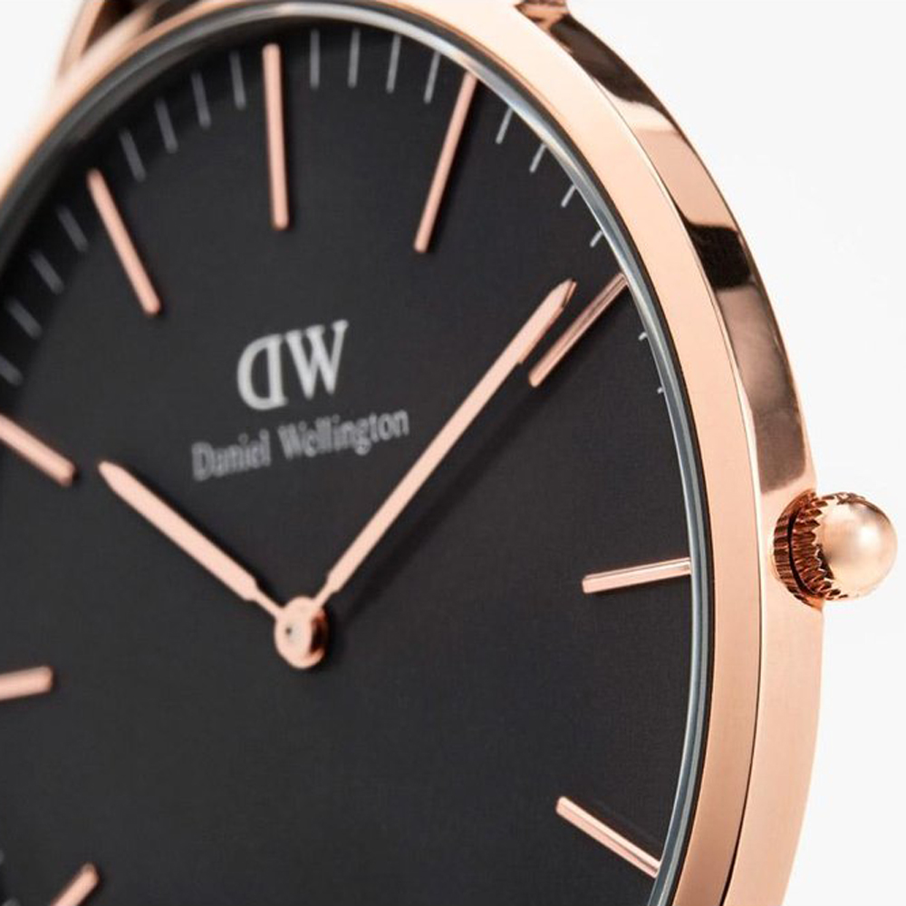 Daniel Wellington DW00100136 St Mawes Rose Gold Classic klasyczny zegarek różowe złoto - miniatura 6