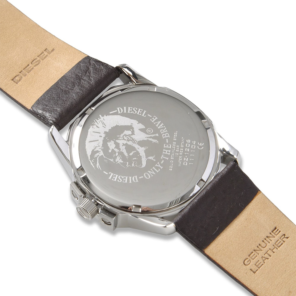Diesel DZ1206 MASTER CHIEF Chief fashion/modowy zegarek srebrny
