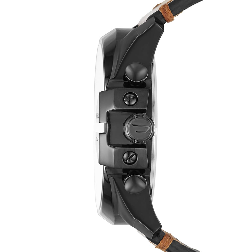 Diesel DZ4463 zegarek czarny fashion/modowy Chief pasek - miniatura 5