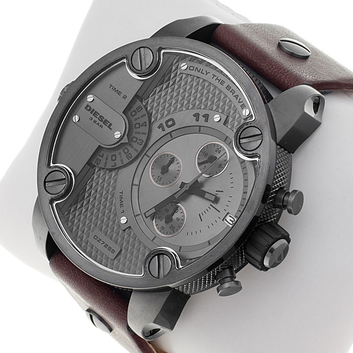 Diesel DZ7258 SBA fashion/modowy zegarek szary - miniatura 6