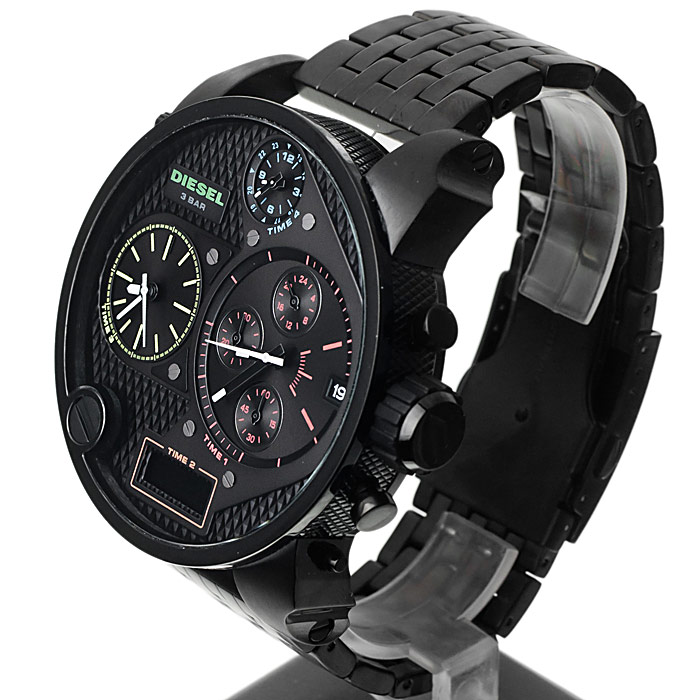 zegarek Diesel DZ7266 Mr. Daddy męski z chronograf SBA - miniatura 3