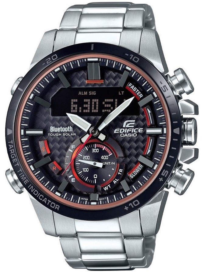 Edifice ECB-800DB-1AEF EDIFICE Premium BLUETOOTH SYNC LCD