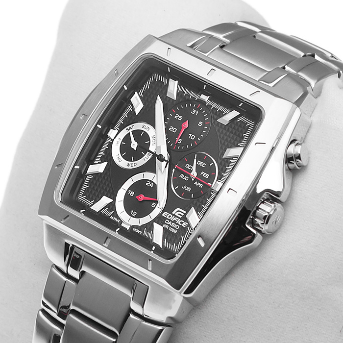 Edifice EF-329D-1AVEF EDIFICE Momentum zegarek męski sportowy mineralne - miniatura 5