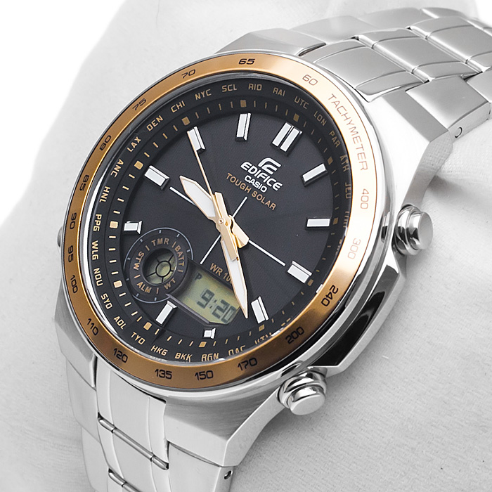 Edifice EFA-134SB-1A9VEF Edifice zegarek męski sportowy mineralne - miniatura 5