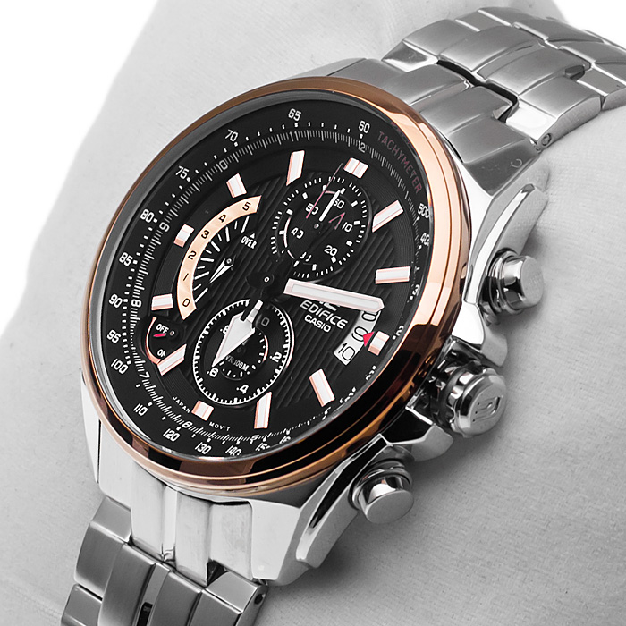 Edifice EFR-501D-1AVEF zegarek Edifice z chronograf - miniatura 5