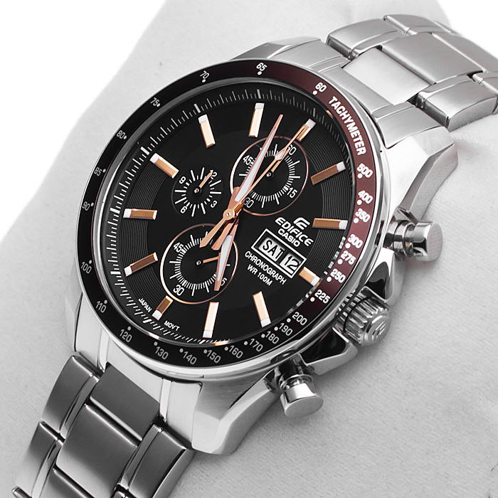 Edifice EFR-502D-5AVEF zegarek Edifice z chronograf - miniatura 5