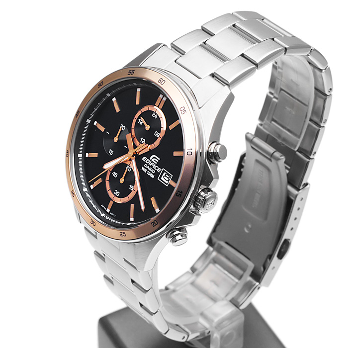 zegarek Edifice EFR-504D-1A5VEF srebrny EDIFICE Momentum - miniatura 4