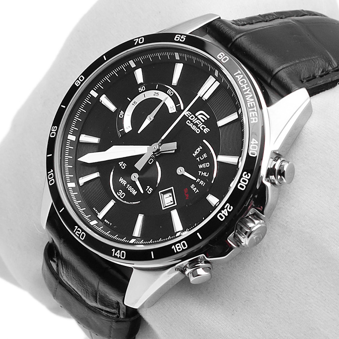 Edifice EFR-510L-1AVEF zegarek EDIFICE Momentum z chronograf - miniatura 5