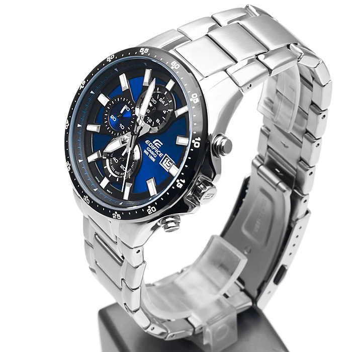 Edifice EFR-519D-2AVEF EDIFICE Momentum klasyczny zegarek srebrny