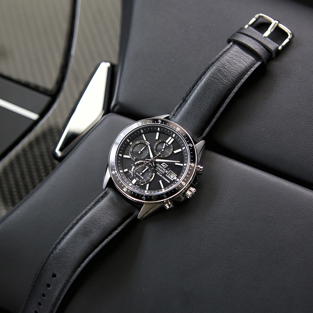 Edifice EFS-S510L-1AVUEF EDIFICE Premium zegarek męski klasyczny szafirowe