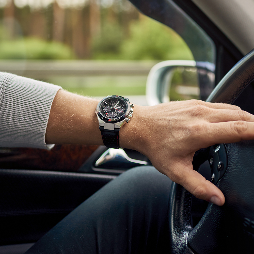zegarek Edifice EFS-S520CBL-1AUEF męski z chronograf EDIFICE Premium