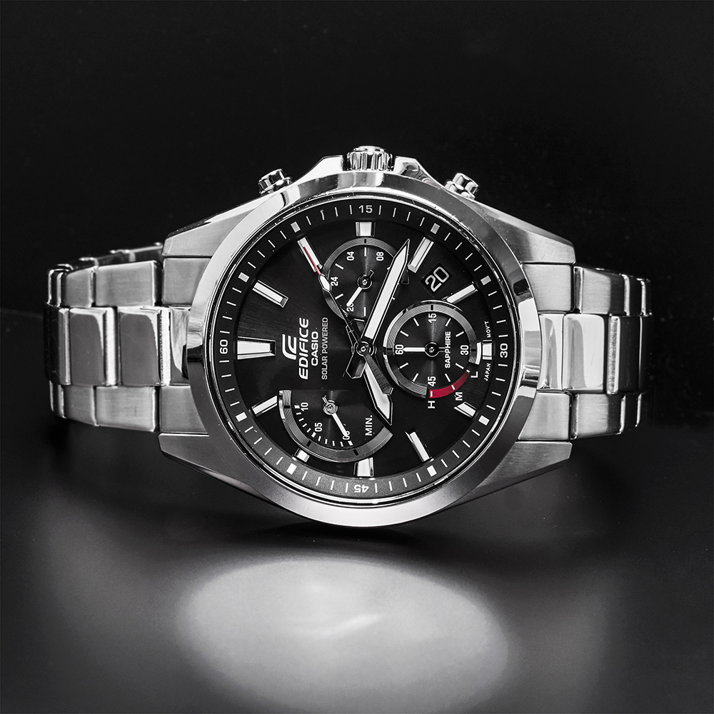 zegarek Edifice EFS-S530D-1AVUEF srebrny EDIFICE Premium