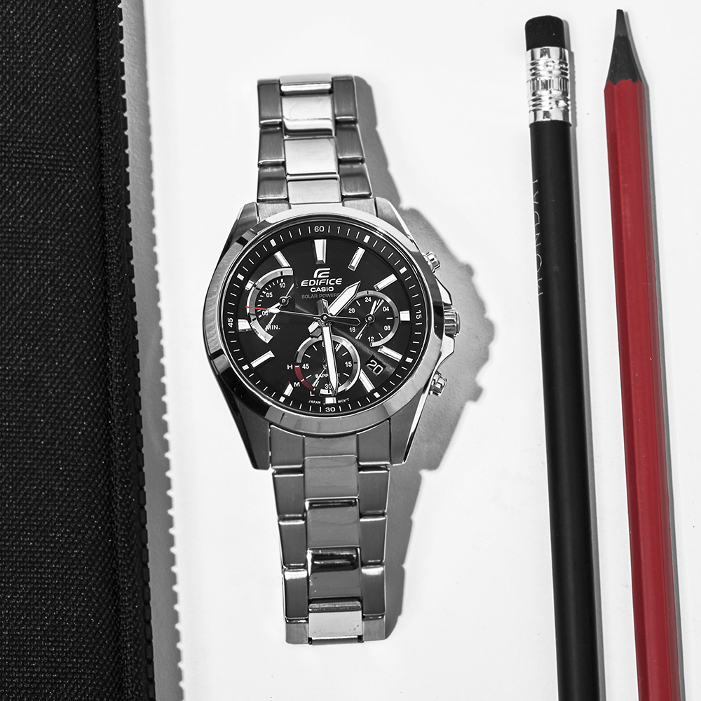 zegarek Edifice EFS-S530D-1AVUEF solar męski EDIFICE Premium RETROGRADE CHRONO SAPPHIRE SOLAR