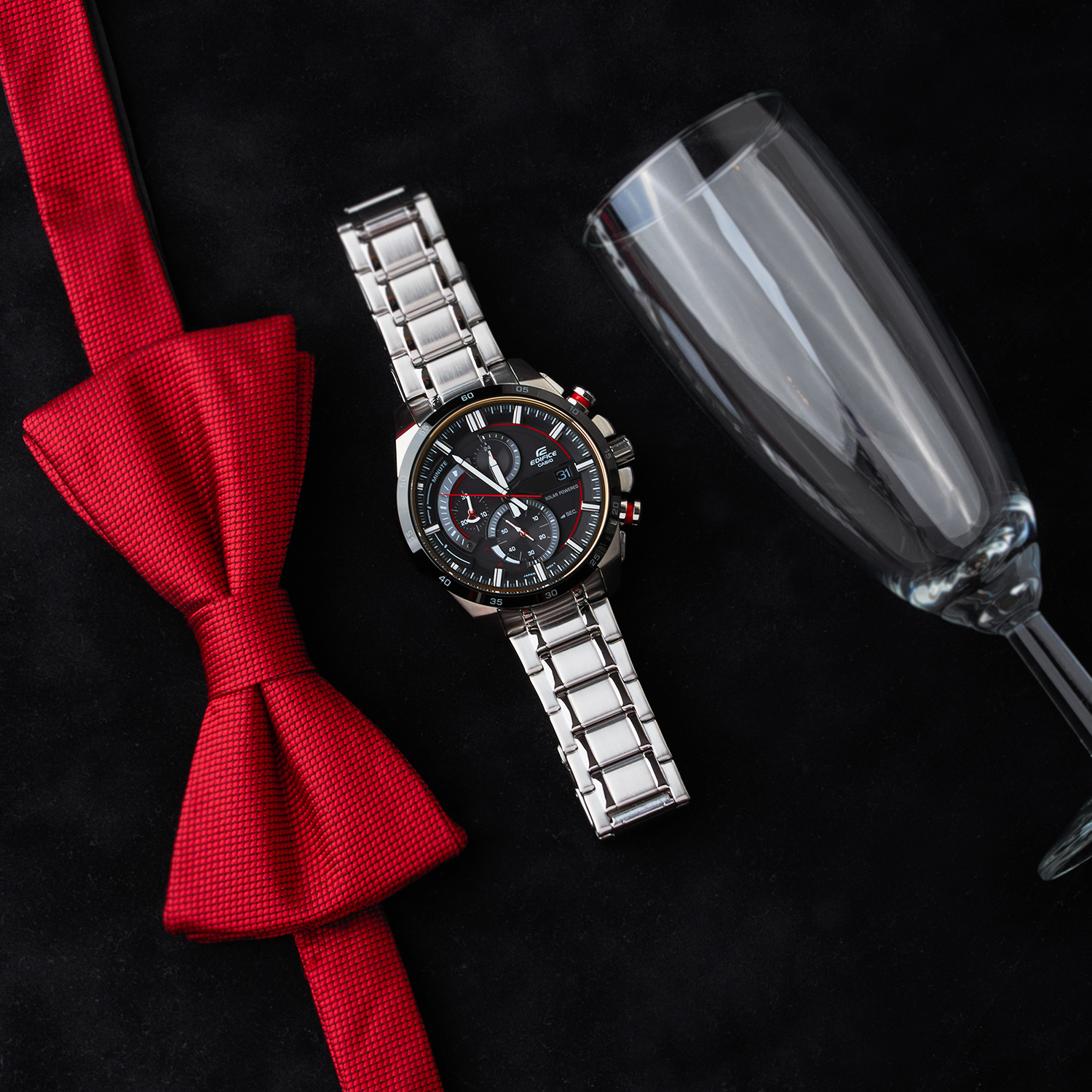 zegarek Edifice EQS-600DB-1A4UEF męski z chronograf EDIFICE Premium - miniatura 3