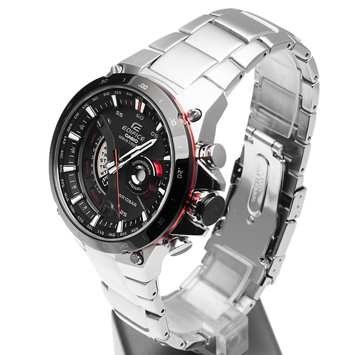 zegarek Edifice EQW-A1000DB-1AER srebrny EDIFICE Premium - miniatura 4