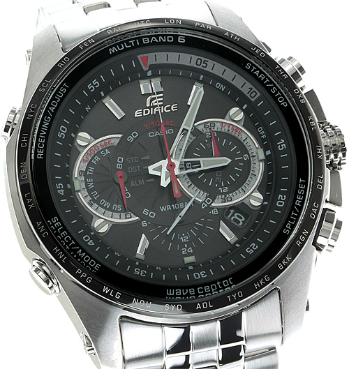 Edifice EQW-M710DB-1A1ER męski zegarek EDIFICE Premium bransoleta - miniatura 2